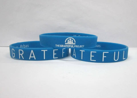 Grateful Project - 2 Blue Bracelet Pack