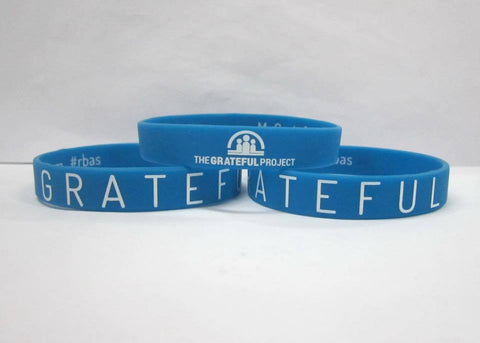 Grateful Project - 5 Blue Bracelet Pack