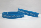Grateful Project - 10 Blue Bracelet Pack
