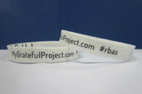 Grateful Project - 10 White Bracelet Pack